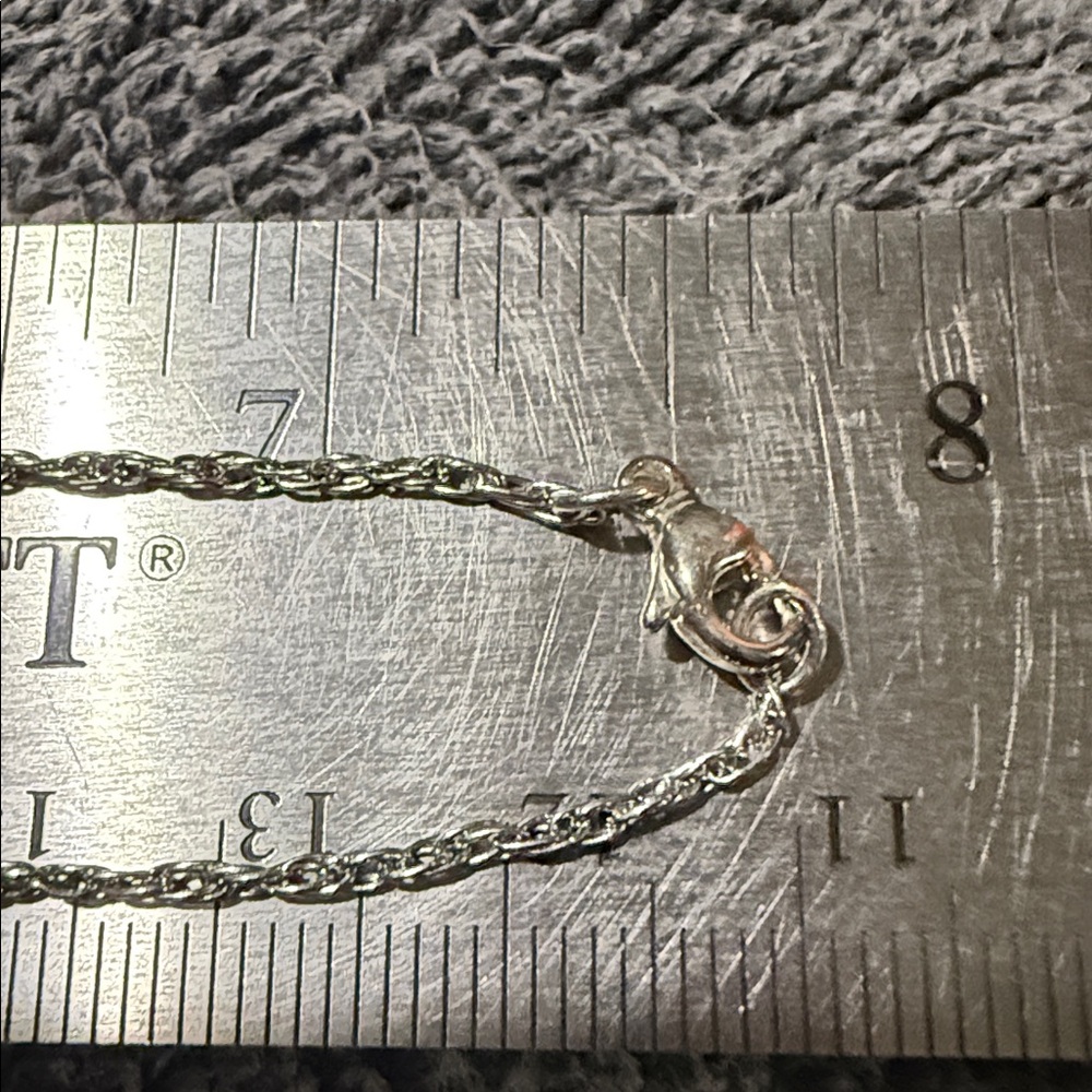 James Avery Retired Hearts and Flowers Sterling Silver Necklace EUC - Picture 10 of 10
